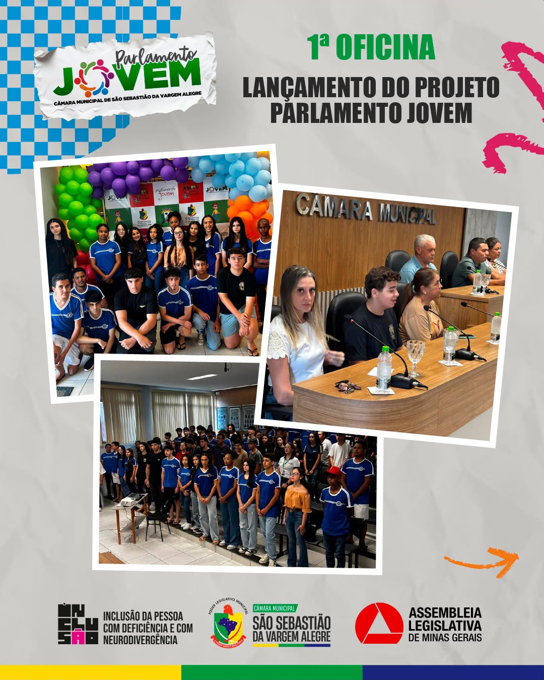 1ª Oficina - Lançamento do Projeto Parlamento Jovem