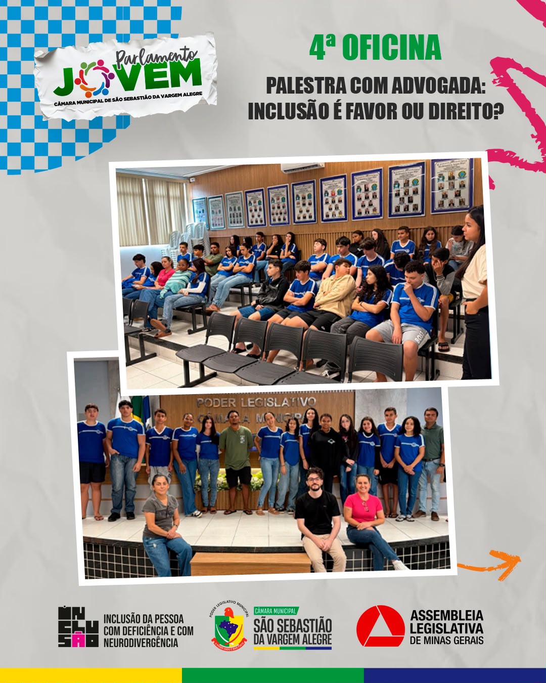 4ª Oficina - Inclusão é favor ou direito?