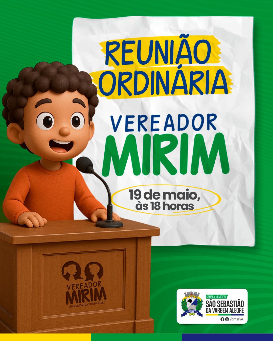 2ª Reunião Ordinária - Vereador Mirim